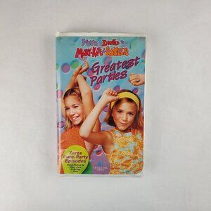 You're Invited To Mary-Kate & Ashley's Greatest Parties VHS Tape 2000